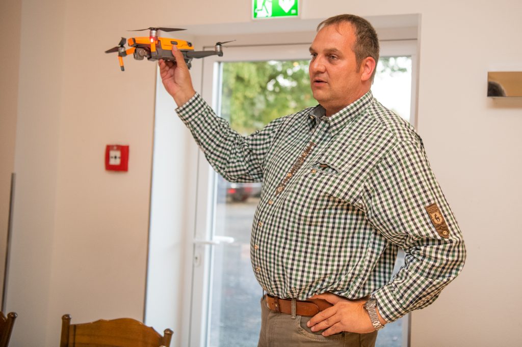 Markus Kersting Drohnenvorführung
